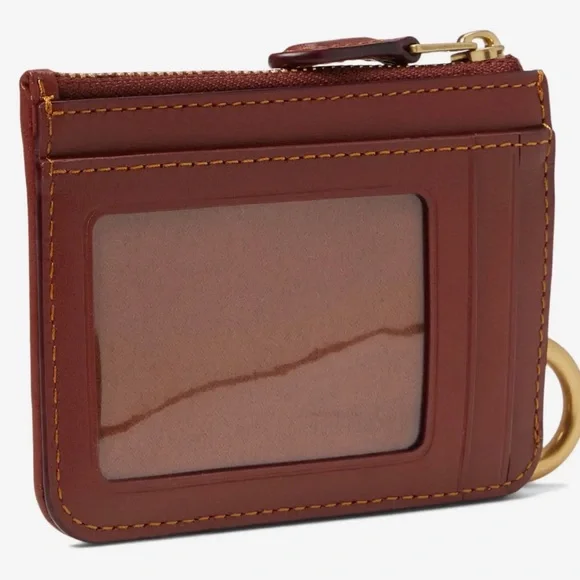 COACH Signature Coated Canvas Skinny Mini ID Wallet - Picture 6 of 9